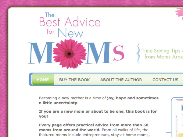 The Best Advice for New Moms Website