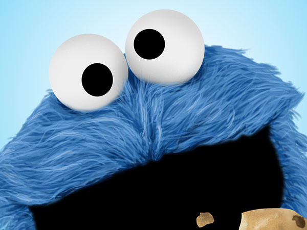 Cookie Monster Illustration