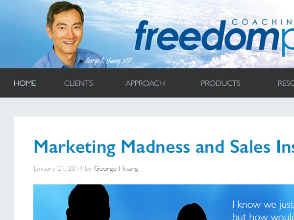 Freedompreneur Website