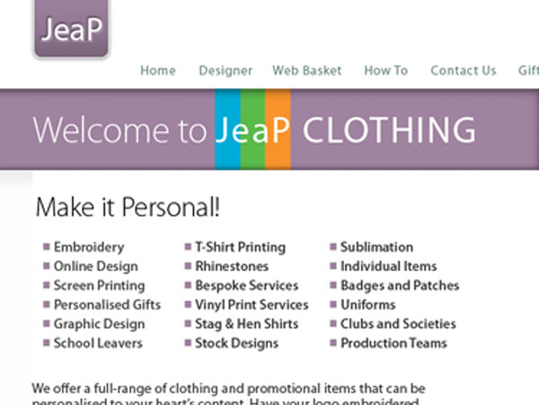 JeaP Website