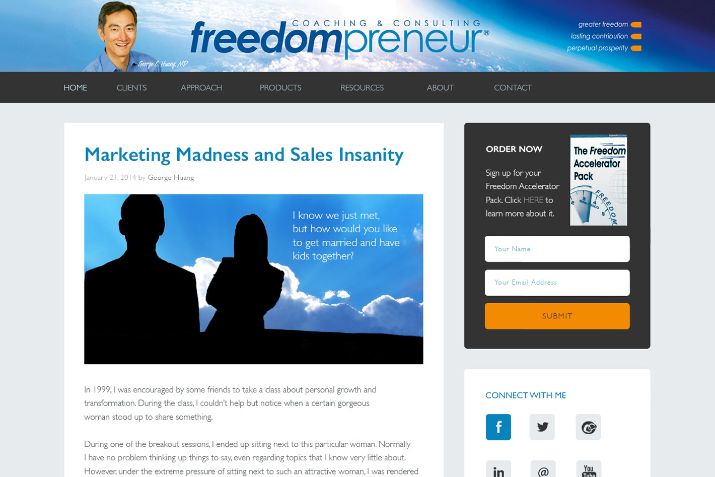 Freedompreneur Homepage